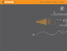 Tablet Screenshot of comunicpublicidade.com.br